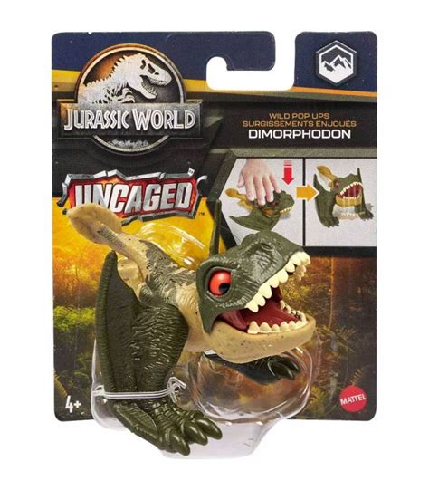 JURASSIC WORLD DOMINION UNCAGED WILD POP UPS SPINOSAURUS DE MATTEL