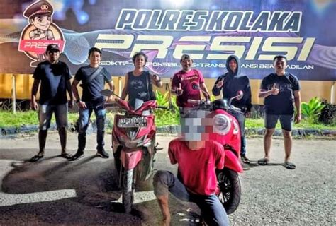 Polres Kolaka Tangkap Residivis Curanmor Asal Sulsel 4 Motor Diamankan