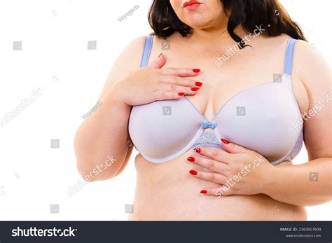 Plus Size Fat Mature Woman Wearing Stock Photo Shutterstock