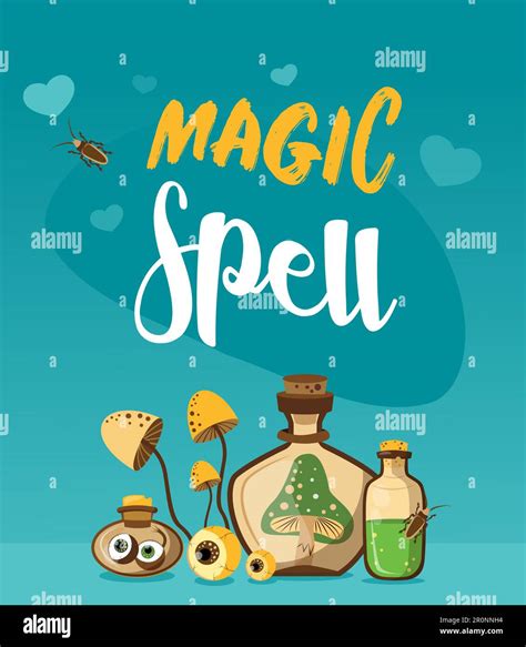 blue background design  spell ingredients stock vector image art