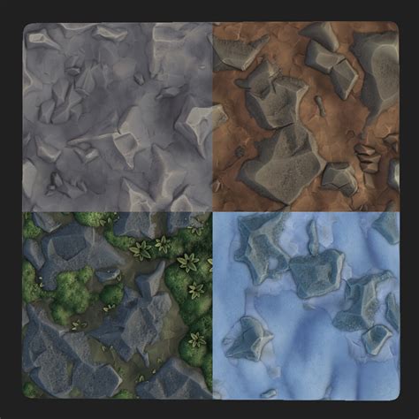 artstation textures ground pre baked unlit