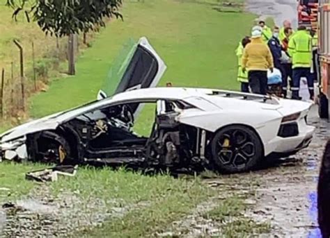 Rented Lamborghini And Porsche Crash In Sydney As Wild Weath Driven