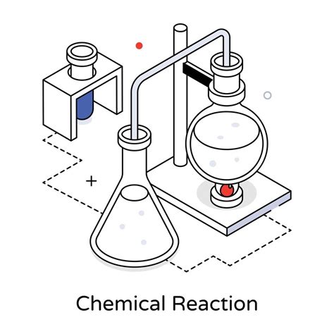 Trendy Chemical Reaction 19547366 Vector Art At Vecteezy