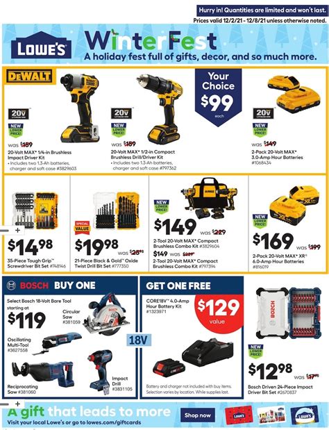 Lowe S Weekly Ad Dec Weeklyads