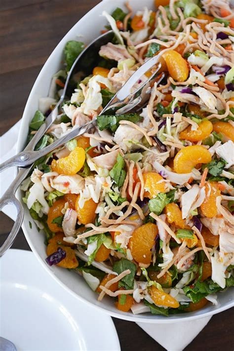 Mandarin Orange Chicken Salad