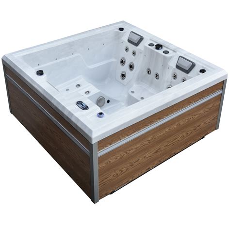 Luxury Latest New Design Full Insulation Balboa Jacuzzi Outdoor Spa Wholesale Portable Hot Tub