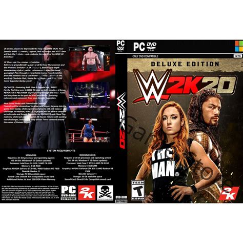 pc wwe  deluxe edtion shopee malaysia