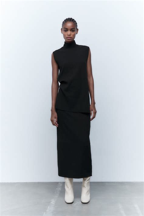 Midi Pencil Skirt