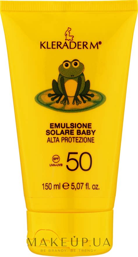 Kleraderm Klerasol SPF 50 Emulsione Solare Baby - Солнцезащитный ...