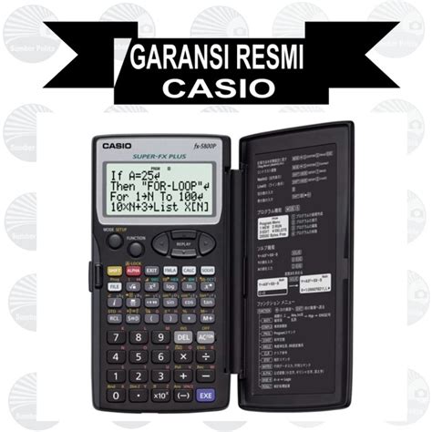 Jual Casio Fx 5800 P Programable Calculator Fx5800 Fx 5800p