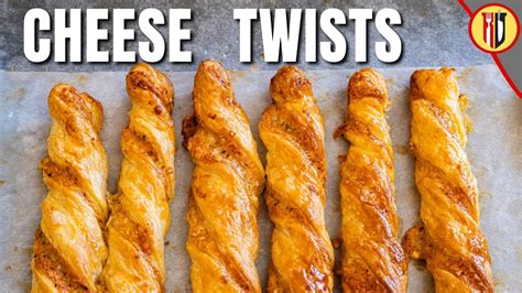 Easy Puff Pastry Cheese Twists Youtube