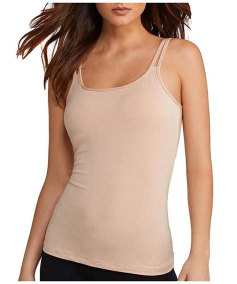 Women S Valetta Pocketed Camisole W Built In Shelf Bra Nude Nude CM12EOSFH71