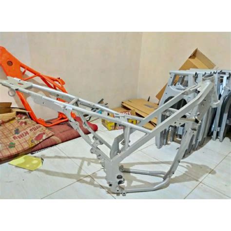 Jual Frame Rangka Kerangka Custom KLX Pnp Mesin KLX Ninja Megapro GL