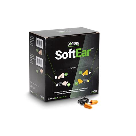 Sordin SoftEar Disposable Corded (S/M)