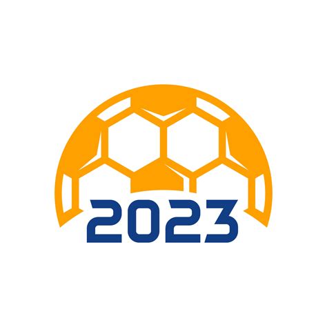 2023 Soccer Logo Template Football 2023 Logo Design Vector 14217754