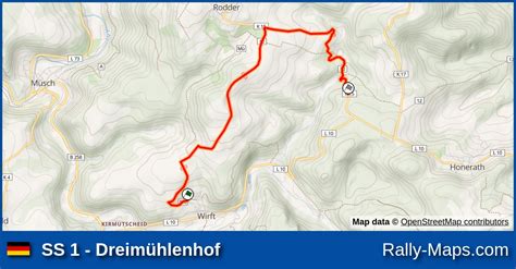 Karte Wp Dreim Hlenhof Rallye K Ln Ahrweiler Rallyekarte De