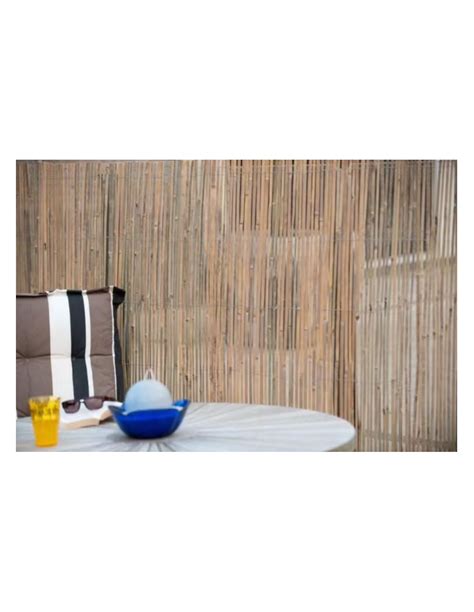 Canisse Naturelle En Bambous Fendus 2m X 5m