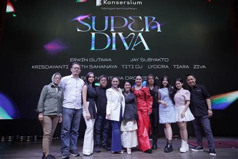 Super Diva Konser Fenomenal Yang Menyatukan Ikon Musik Indonesia Dan