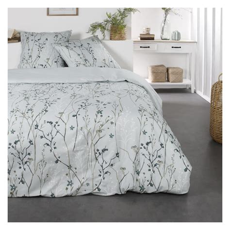 Parure De Lit 2 Personnes Imprim Floral Coton SUNSHINE SASHA Leroy