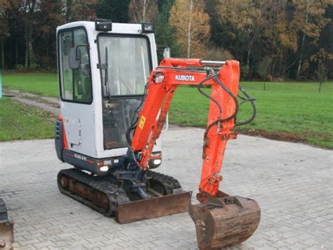 Kubota Kx Vc Minibagger Bagger Minibagger Technikboerse