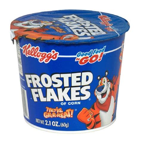 Kelloggs Frosted Flakes Cereal Cups 2 1 Ounce Cups Pack Of 60