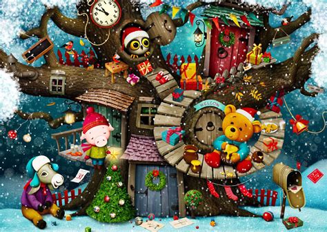 Puzzle Mesebeli Kar Csony Db Puzzlemania Hu