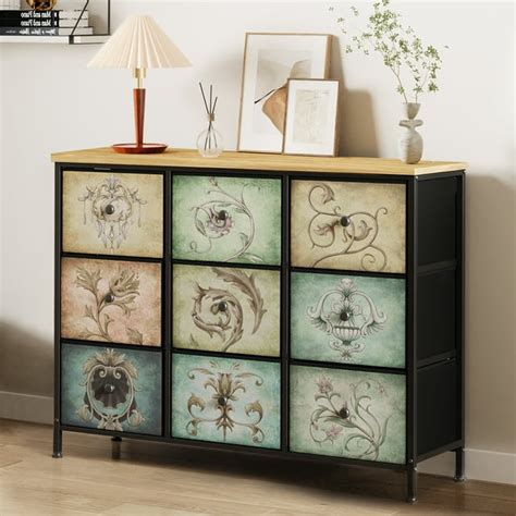 Free Shipping! Luxmo 9 Drawer Dresser for Bedroom, Chest of Drawers ...
