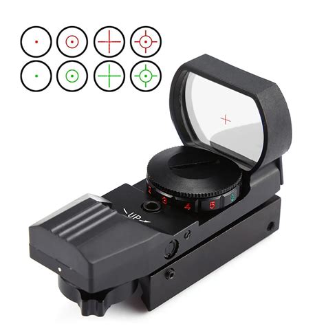 Red Dot Scope Mm Mm Rail Dovetail Riflescope Reflex Optics Sight