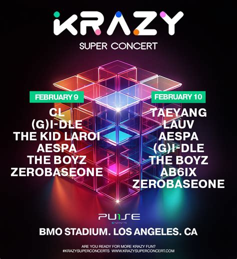 Krazy Super Concert Expands To Two Day Event CL The Kid LAROI And