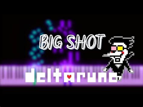 Big Shot Deltarune Chapter Ost Piano Cover Toby Fox Youtube