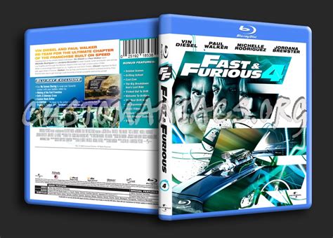 Fast & Furious 4 blu-ray cover - DVD Covers & Labels by Customaniacs ...