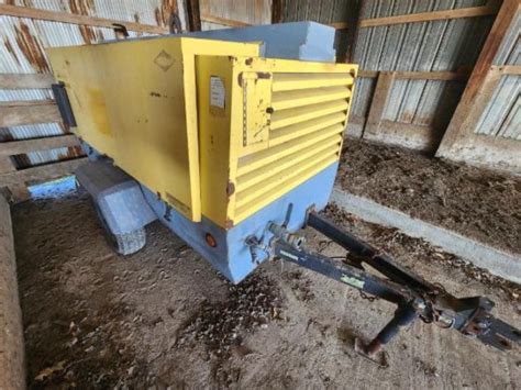 Atlas Copco Xas Jd Towable Air Compressor In Wisconsin Usa