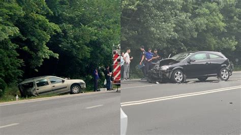 video Un şofer începător a generat un accident în lanţ pe traseul R6