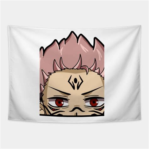 Jujutsu Kaisen Sukuna Chibi Peeker Itadori Yuji Chibi Jujutsu