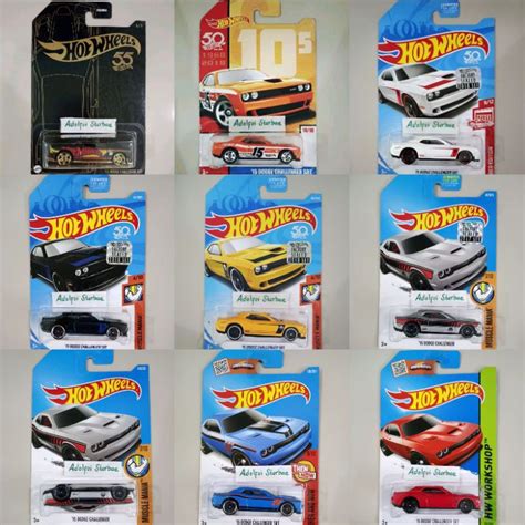 Hotwheels Hot Wheels Dodge Challenger Srt Factory Sealed Muscle Mania Then And Now Hw