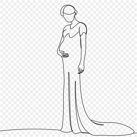 simple  drawing elegant pregnant mother simple  draw elegant