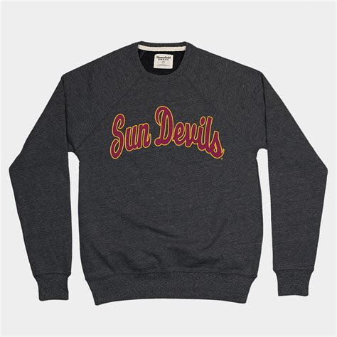 Asu Sun Devils Script Crewneck Homefield