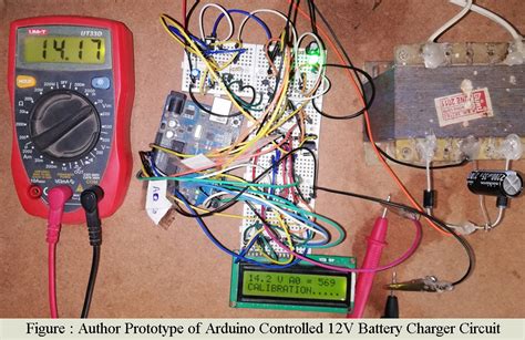 Arduino Controlled 12V battery charger circuit - Engineering Projects