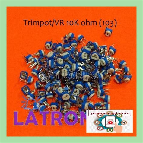 Jual Yenube Cd Trimpot K Potensio K Vr Variable Resistor