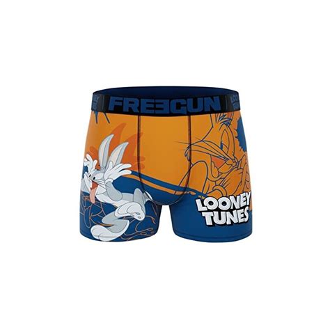 FREEGUN Boxer Uomo Looney Tunes Bugs Bunny Blue Loo9 M Stileo It