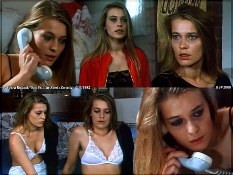 Naked Barbara Rudnik in Ein Fall für zwei