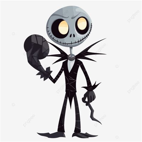 Jack Nightmare Before Christmas Vector Sticker Clipart Nightmare