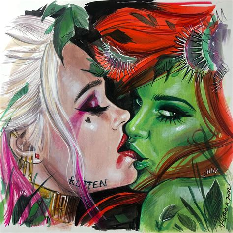 Poison Ivy And Harley Quinn Hot