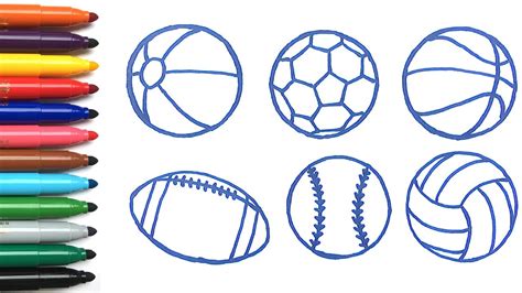 Detail Menggambar Sketsa Gambar Bola Koleksi Nomer 4