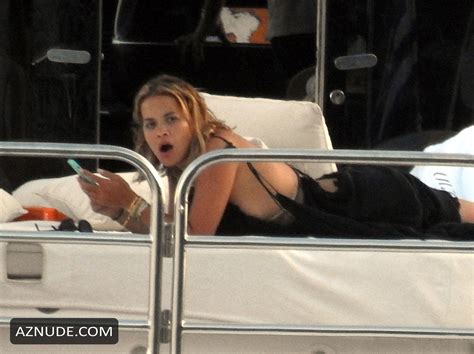 Rita Ora Seen In A Tiger Print Bikini Whilst On A Yacht In Corfu Aznude