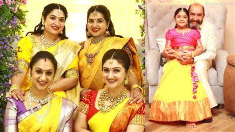 actor vijayakumar latest family  wife son daughters