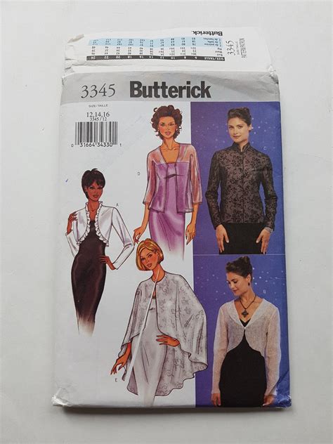 Evening Jacket Pattern Formal Cape Sewing Pattern Nehru Collar Jacket