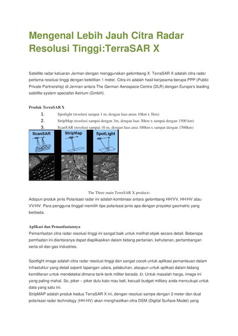 DOCX Mengenal Lebih Jauh Citra Radar Resolusi Tinggi DOKUMEN TIPS