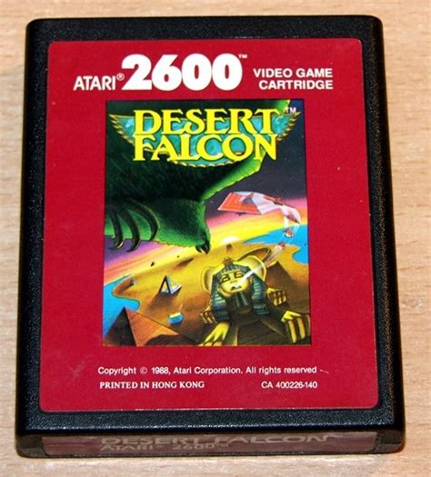 Atari 2600 VCS Desert Falcon : scans, dump, download, screenshots, ads ...