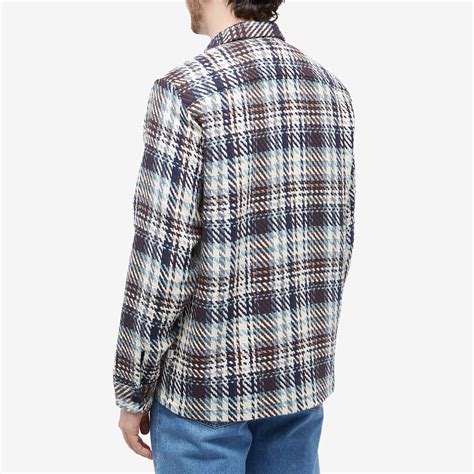 Wax London Whiting Overshirt Drayton Multi End Us